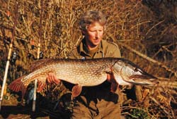 A 29lb plus fish caught on a large deadbait.