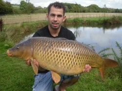 Coarse Fishing Breaks - 28lb Carp Riverside Caravan Park South Molton Devon Coarse Fishing Breaks - 28lb Carp Riverside Caravan Park South Molton Devon