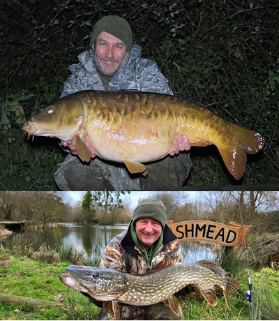 Angling at Ashmead Fishery, Martock - Somerset