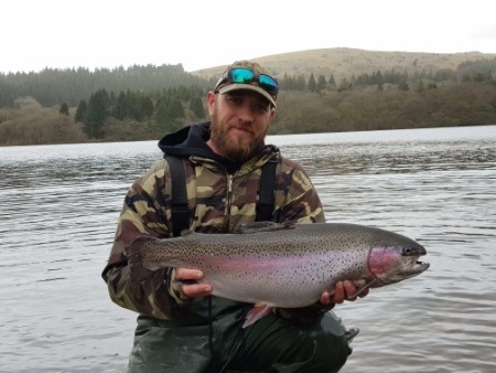 Burrator Rainbow Trout  13lb 6oz - South West Lakes Trust Fisheries