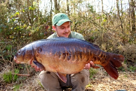 Carp caught at one of South West Lakes Trust Fisheries