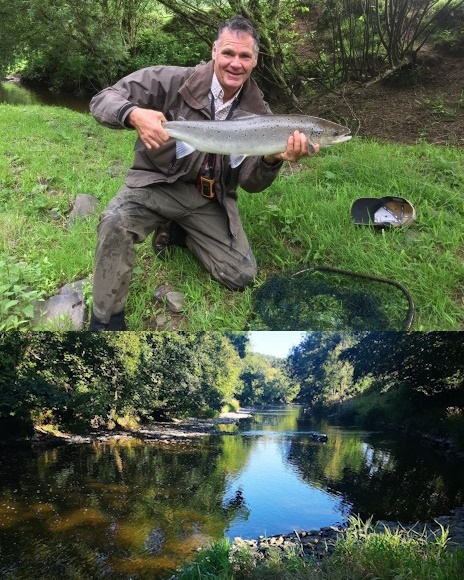 Salmon caught on River Torridge - Little Warham Cottage - Beaford, Devon