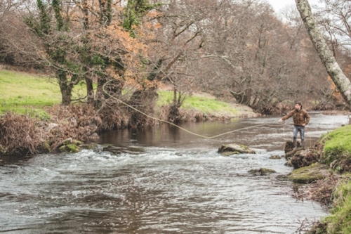 Fly Fishing on River Camel @ Butterwell Farm near Bodmin - Cornwall