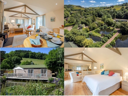 Kingfisher Cabin @ Blakewell Trout Fisheries - Barnstaple - North Devon Kingfisher Cabin @ Blakewell Trout Fisheries - Barnstaple - North Devon