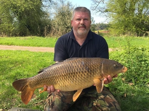 Common Carp caught fishing Creedy Lake Common Carp caught fishing Creedy Lake
