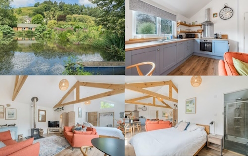 Mayfly Cabin @ Blakewell Trout Fisheries - Barnstaple - North Devon Mayfly Cabin @ Blakewell Trout Fisheries - Barnstaple - North Devon