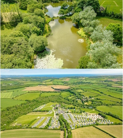 Angling Holiday at Meadow Lakes Holiday Park - St Austell Cornwall