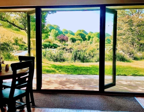 View from your Lodge at Mill Farm Devon View from your Lodge at Mill Farm Devon