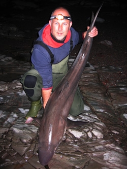 Sea fishing with Combe Martin Sea Angling Club