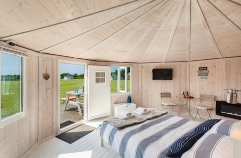 Kingsize beds glamping and fishing in coastal north Devon Kingsize beds glamping and fishing in coastal north Devon