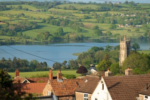 View from The Seymour Arms of Blagdon Lake, Blagdon - Bristol View from The Seymour Arms of Blagdon Lake, Blagdon - Bristol