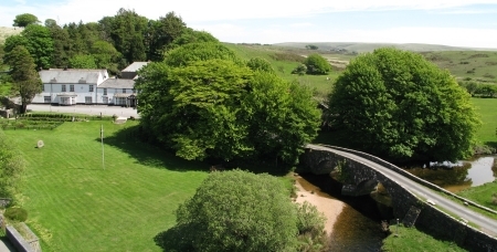 Fly Fishing Breaks on River Dart at Two Bridges Hotel Dartmoor Devon Fly Fishing Breaks on River Dart at Two Bridges Hotel Dartmoor Devon