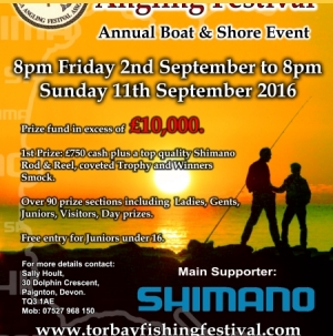 Torbay Sea Angling Festival 