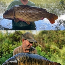 Carp fishing at Ashmead Fishery, Martock - Somerset