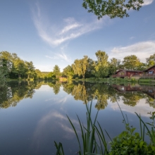 Otter Falls Lodge overlooking Coarse Fishing Lake - Honiton, Devon