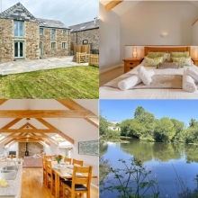 Self Catering Holidays with Onsite Fishing Penvose Farm, Newquay - Cornwall