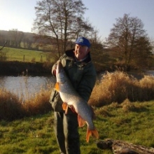 Record Pike from fishing lake- Sturminster and Hinton Angling Association Dorset