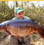 Carp caught at one of South West Lakes Trust Fisheries