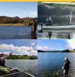 Casting at Wimbleball Fly Fishery, Dulverton - Somerset