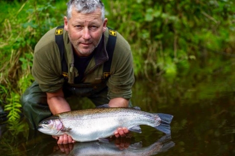 Wimbleball Trout Fishery owner Mark Underhill